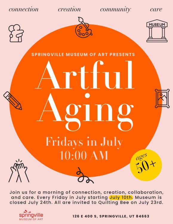Image for event: Artful Aging for Adults: Ages 50+