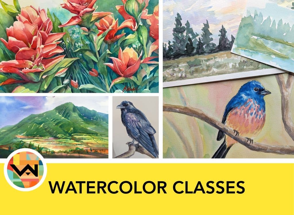 Image for event: Watercolor Painting at the Visual Art Institute
