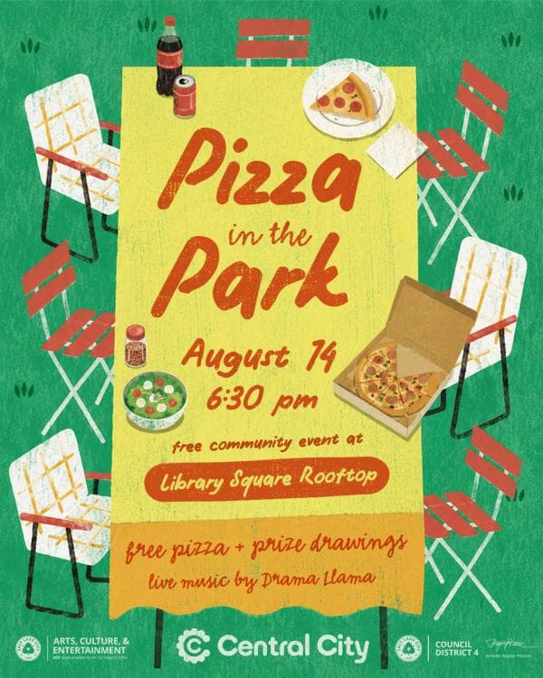 Central City Neighborhood Council's Pizza in the Park