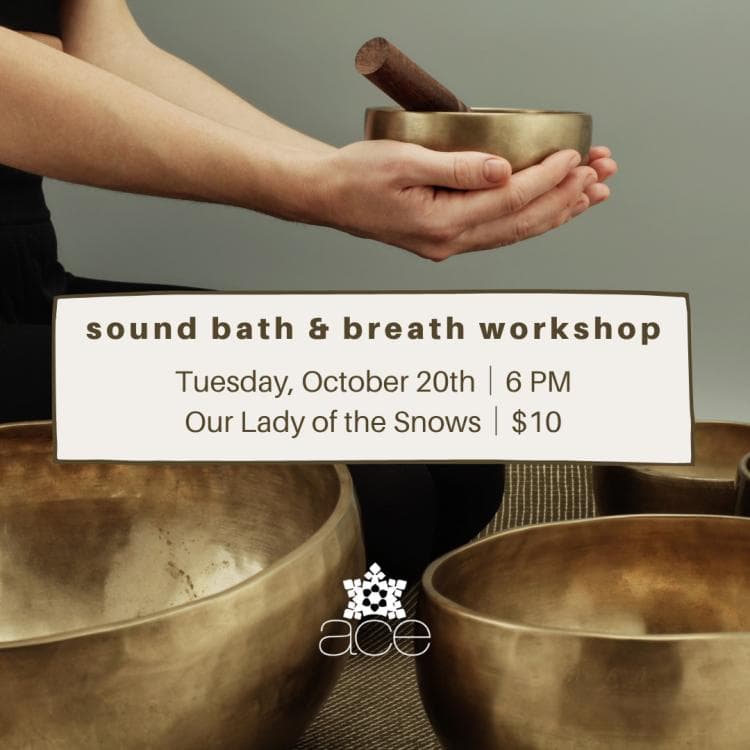 Image for event: Sound Bath and Breath Workshop