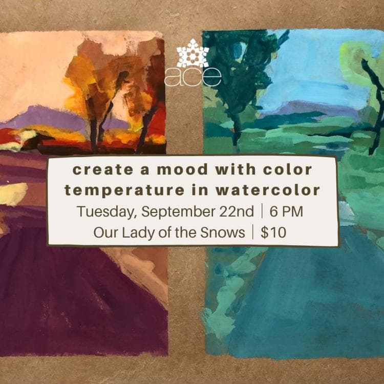 Image for event: Create a Mood with Color Temperature in Watercolor