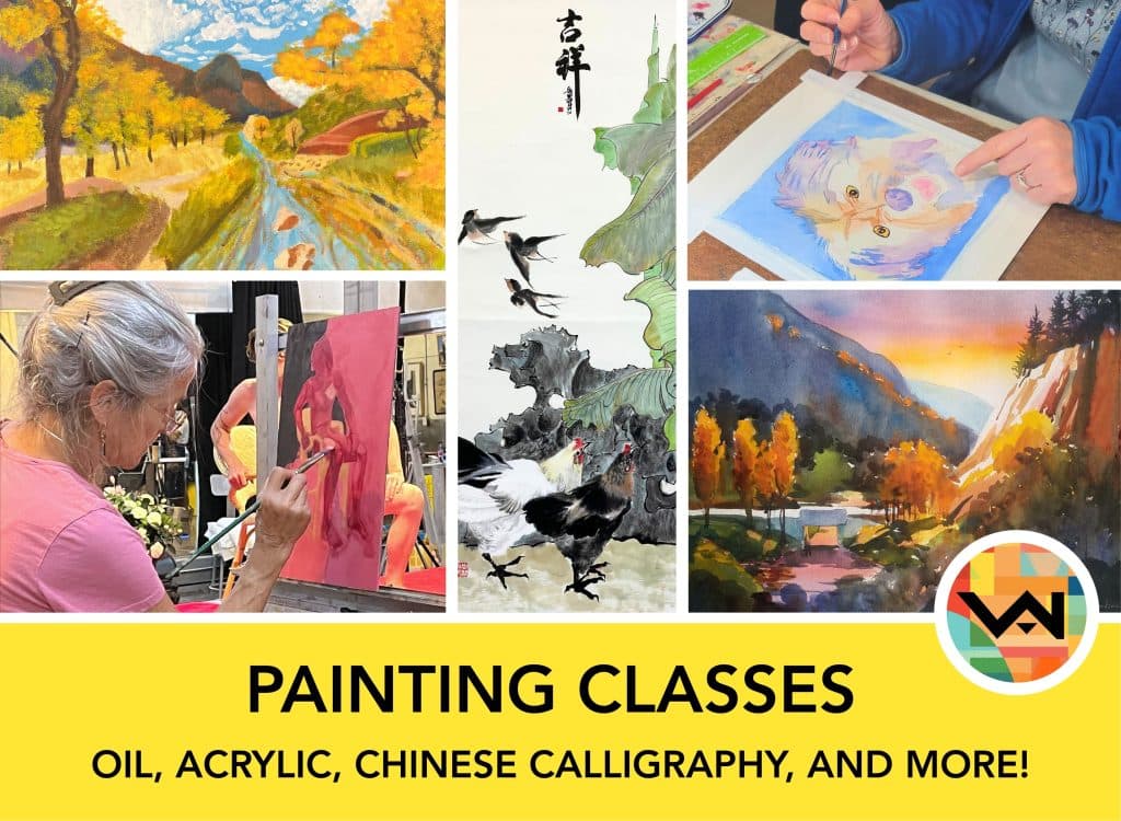 Image for event: Painting at the Visual Art Institute!