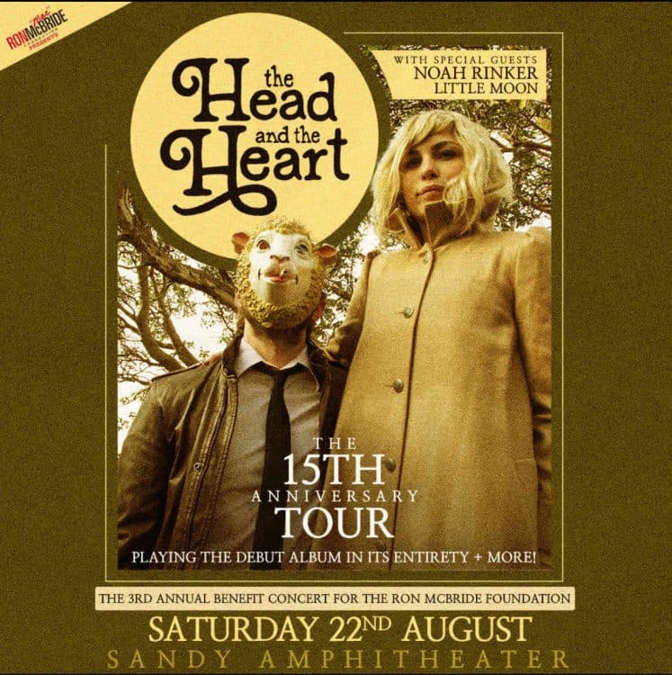 Image for event: The Head and the Heart Live in Concert