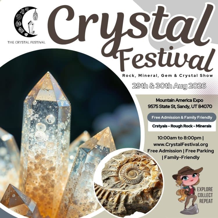 Image for event: Crystal Festival - A Rock, Mineral, Gem, & Crystal Show