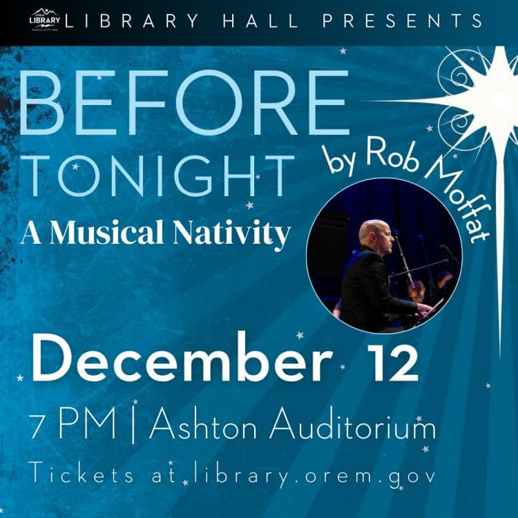 Library Hall Presents Before Tonight: A Musical Nativity