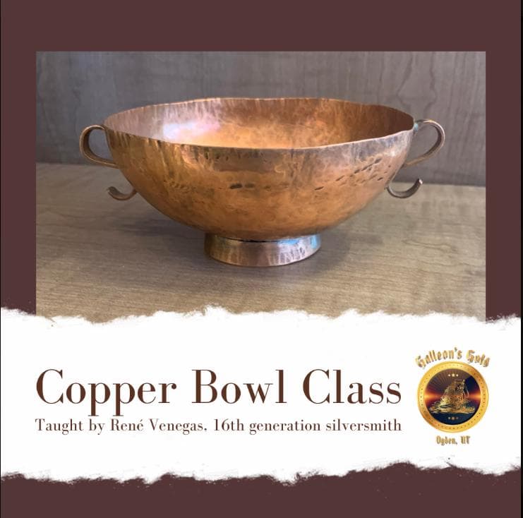 Image for event: Copper Bowl Metalsmithing Class