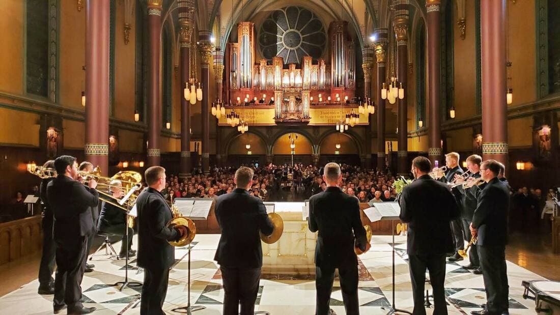 Image for event: Annual Brass and Organ Christmas Concert | Eccles Organ Festival