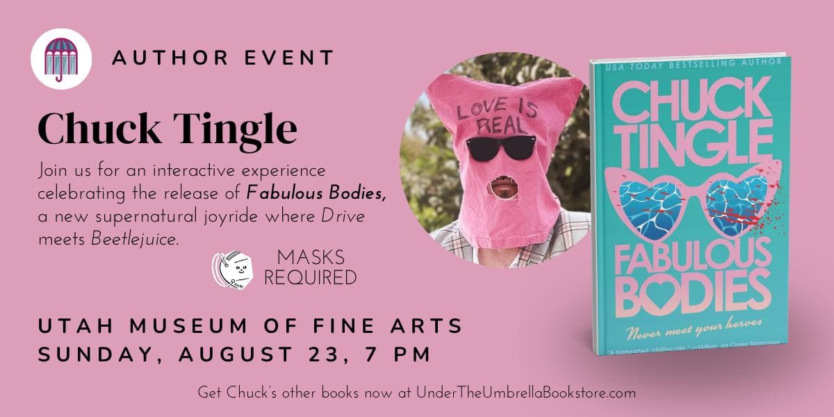 Image for event: Chuck Tingle: Fabulous Bodies (Rescheduled)
