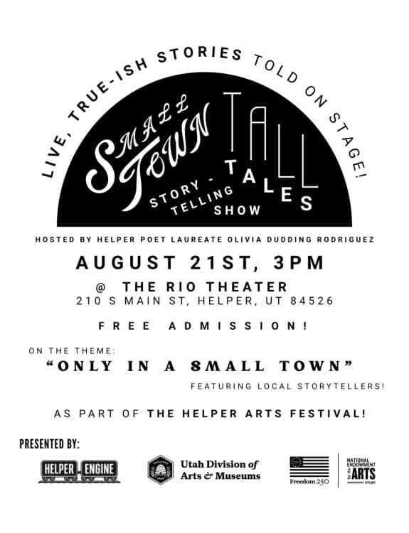 Image for event: Small Town, Tall Tales Storytelling Event