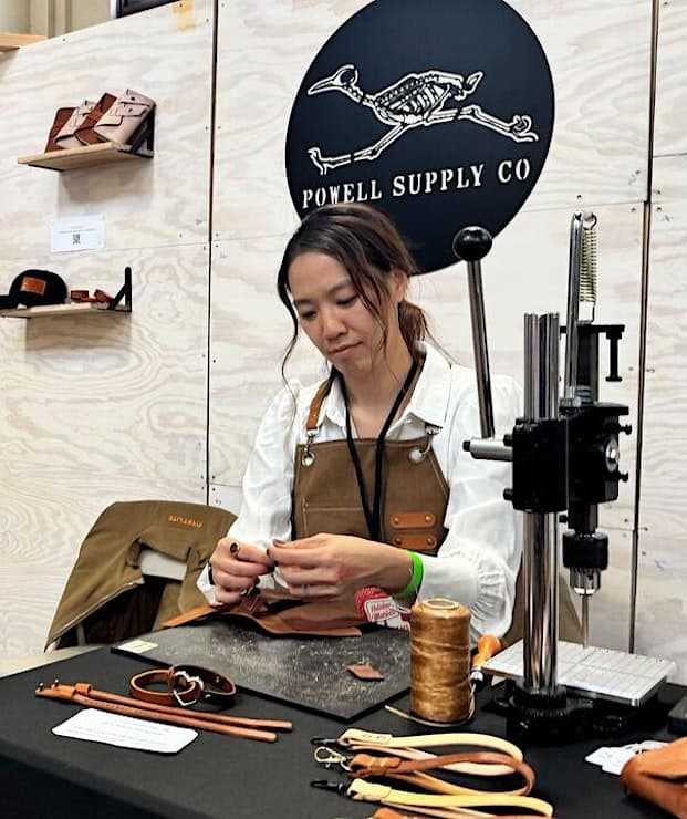 Image for event: Craft Lake City Workshop: Leather Luggage Tags