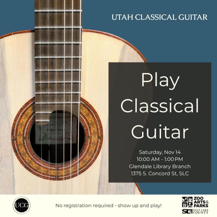 Image for event: Play Classical Guitar - Open Practice Session