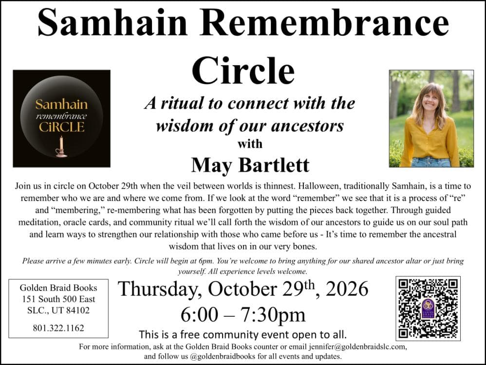 Samhain Remembrance Circle with May Bartlett