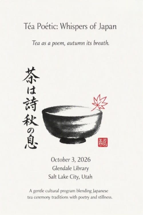 Image for event: Téa Poétic: Whispers of Japan