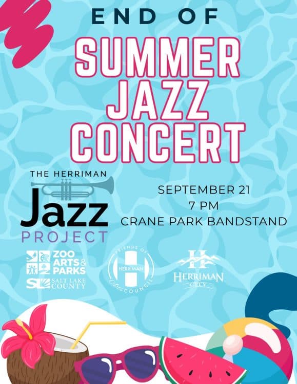 Image for event: Friends of Herriman Arts Jazz Band End of Summer Jazz Concert