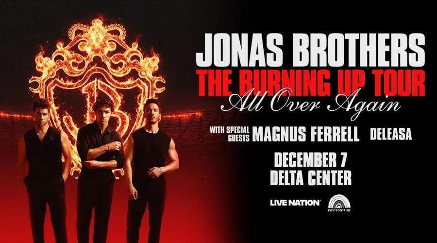 Image for event: Jonas Brothers: The Burning Up Tour All Over Again