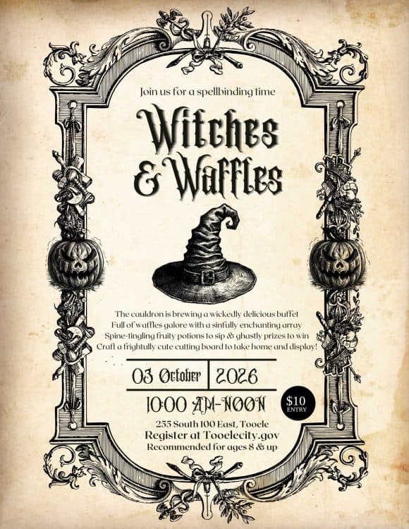 Image for event: Witches and Waffles