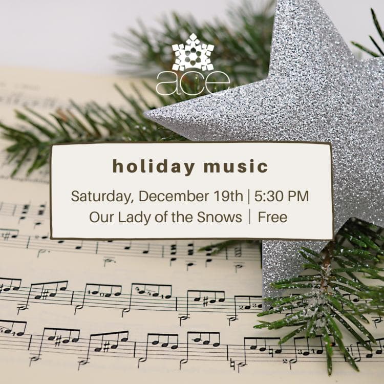 Image for event: ACE Holiday Music