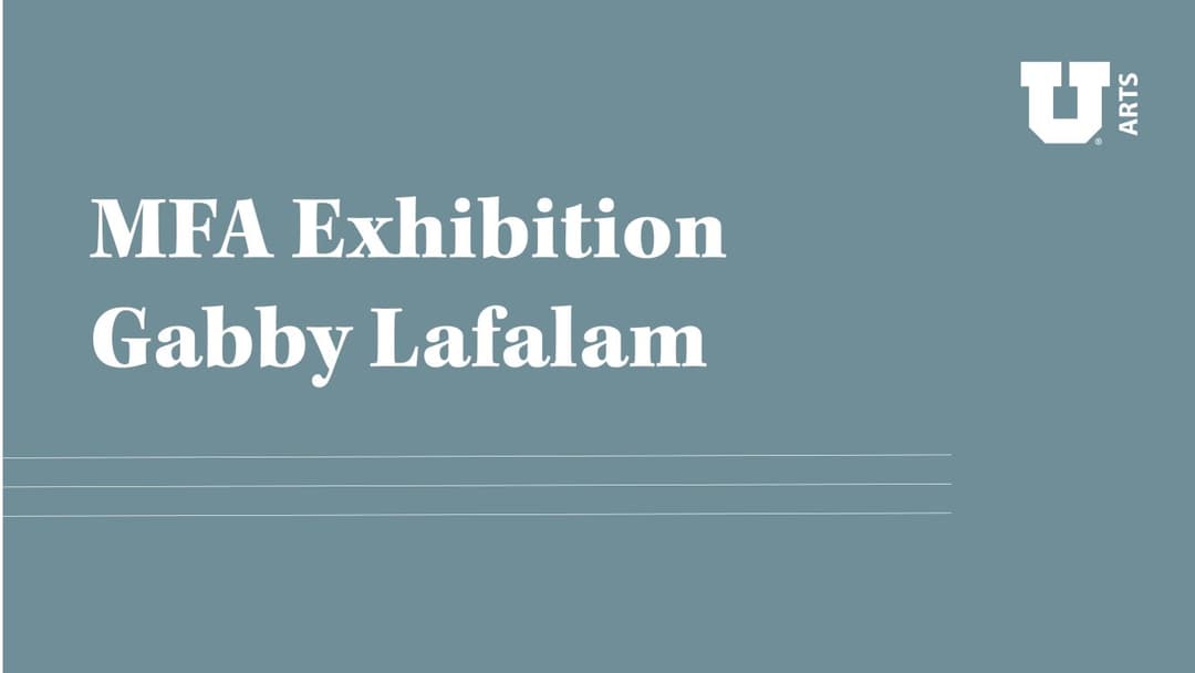 MFA Exhibit - Gabby Lafalam