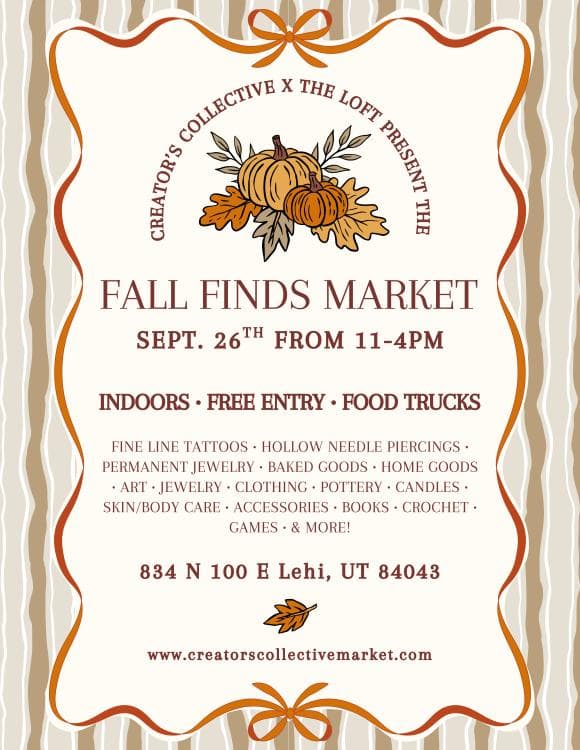 Creator's Collective x The Loft Fall Finds Market