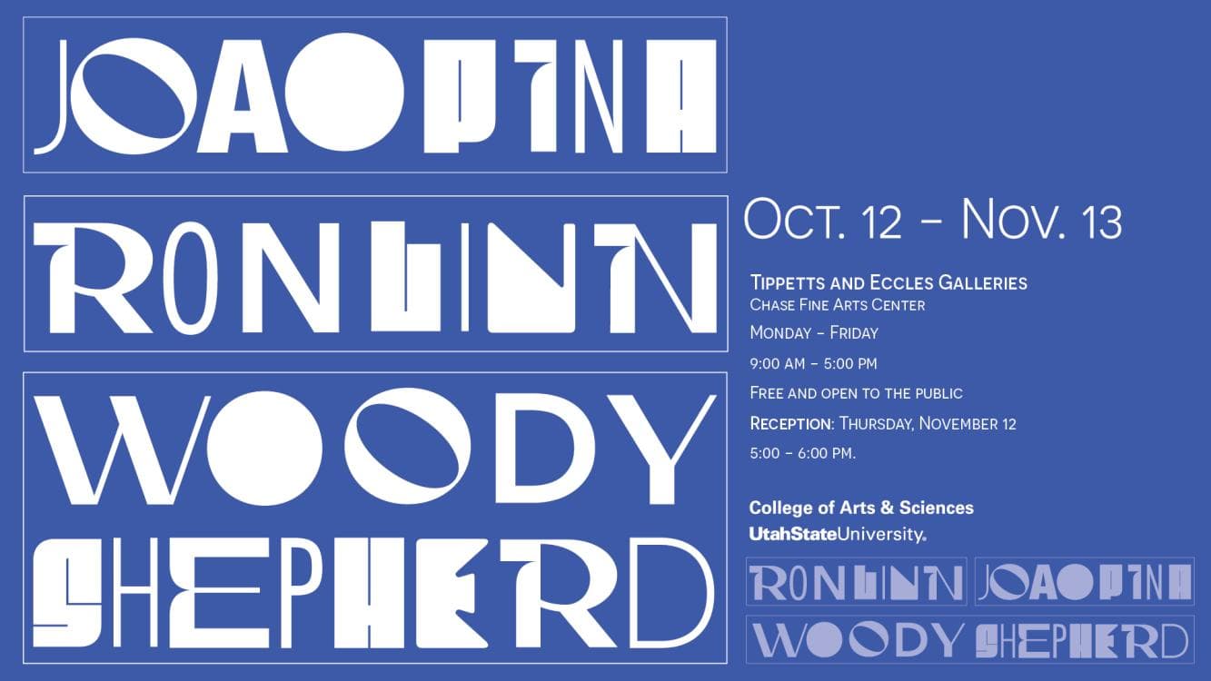 Image for event: Joao Pina, Ron Linn, and Woody Shepherd Exhibition