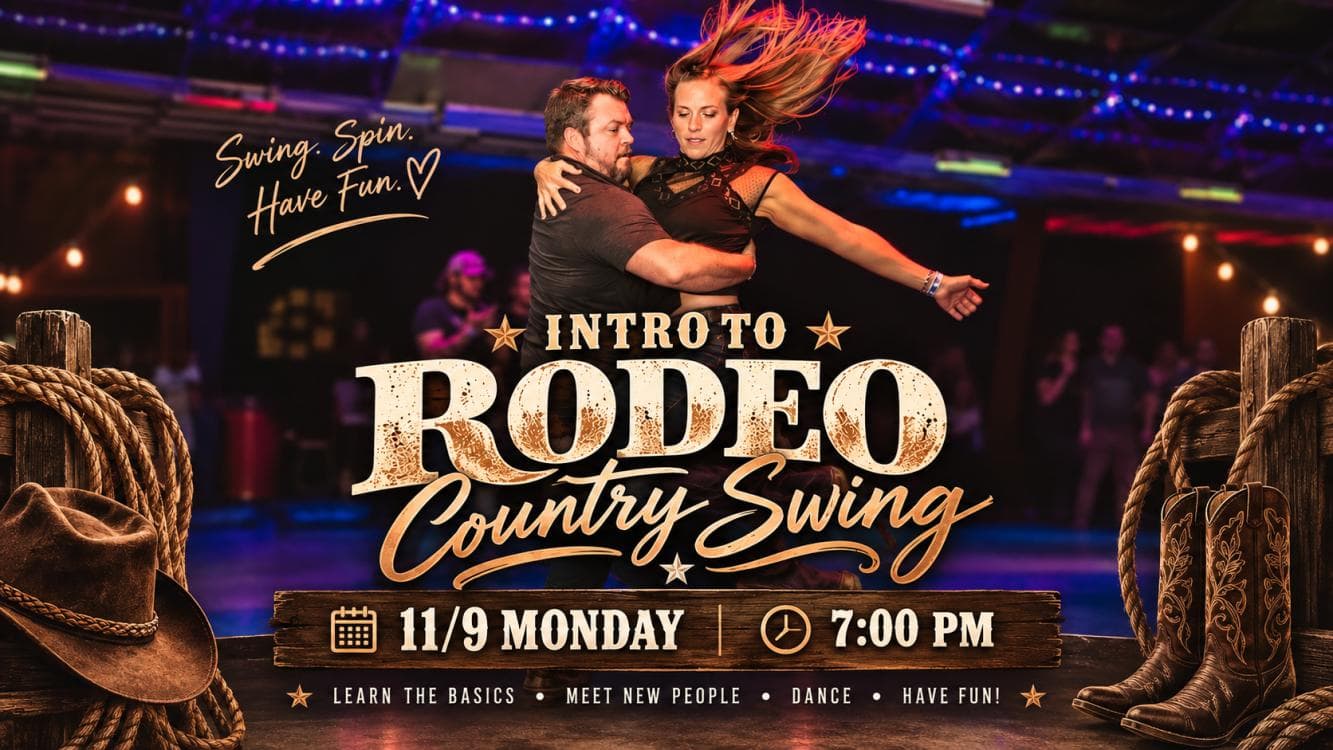 Image for event: Intro to Rodeo Country Swing