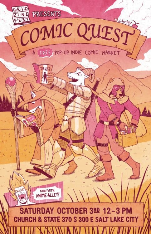 Image for event: Grid Comic Quest