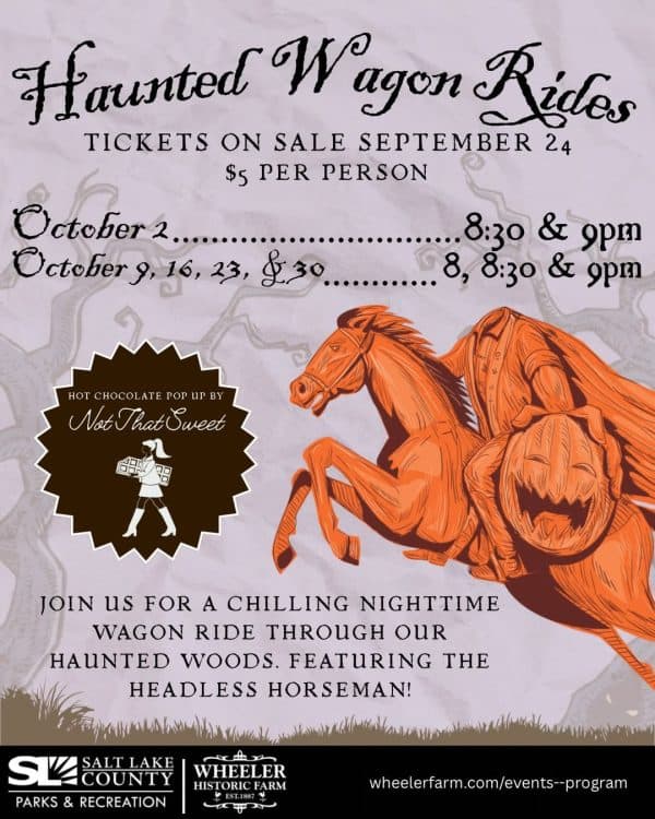 2026 Haunted Wagon Rides at Wheeler Farm