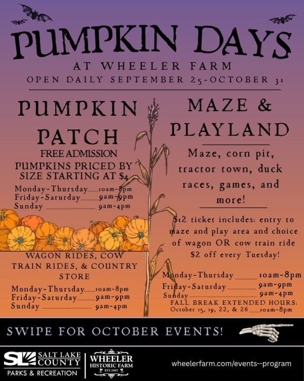 Image for event: 2026 Pumpkin Days at Wheeler Farm