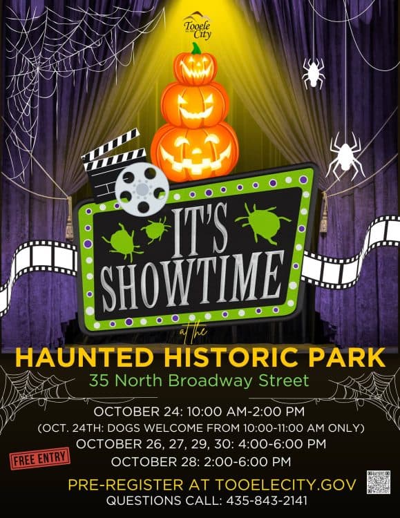 Image for event: Tooele's Haunted Historic Park 2026