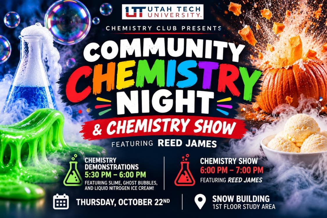 Image for event: Community Chemistry Night & Chemistry Show