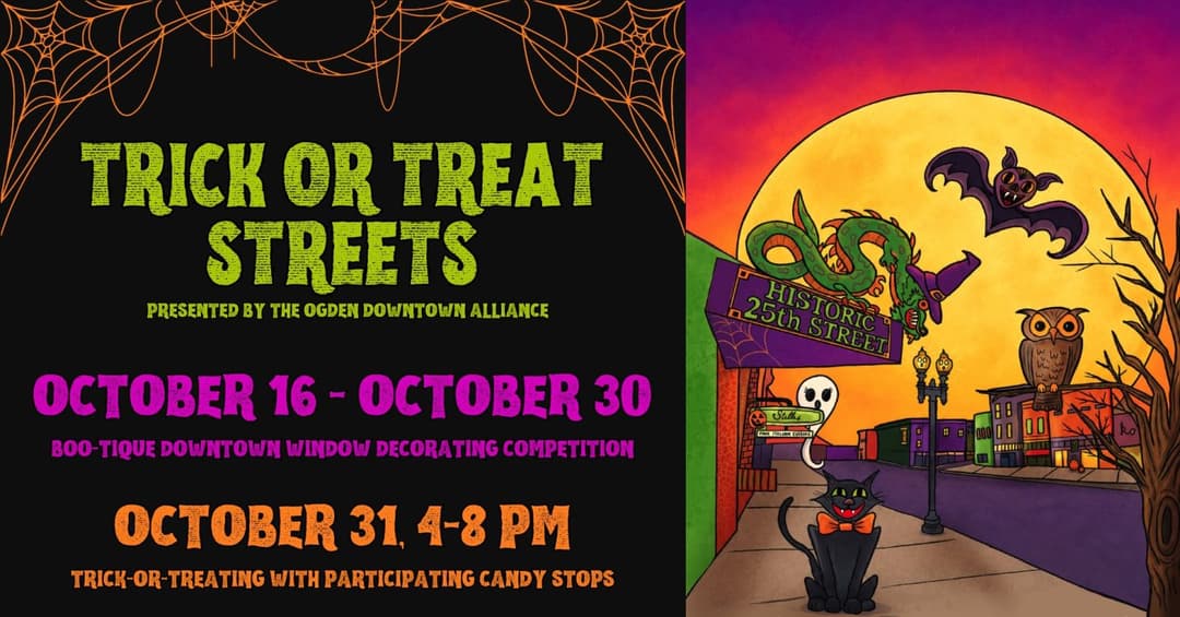 Downtown Ogden's Trick Or Treat Streets 2026