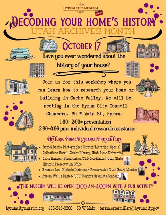 Super Saturday: Decoding your Home's History