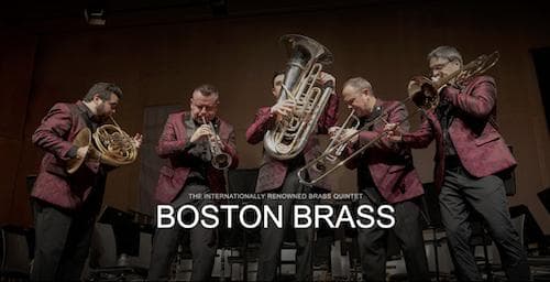 Image for event: Boston Brass with UT Symphonic Band Concert