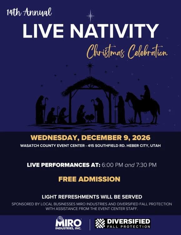 Image for event: 14th Annual Live Nativity