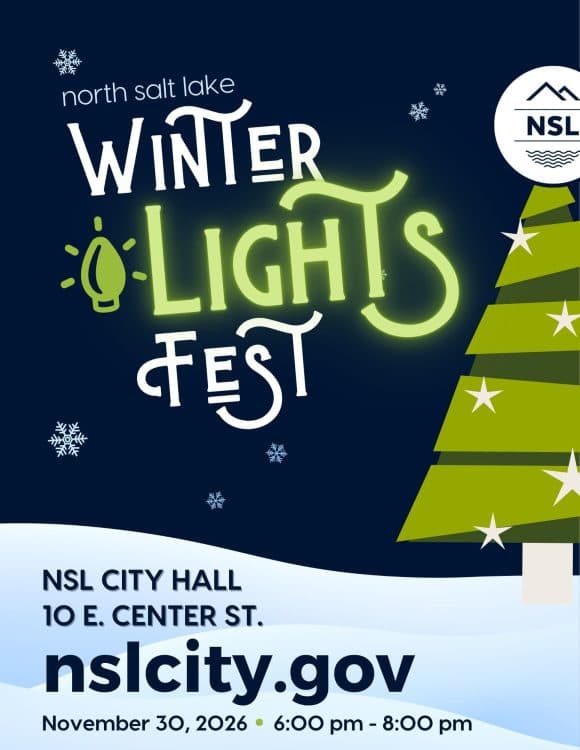 Image for event: North Salt Lake's Winter Lights Fest 2026