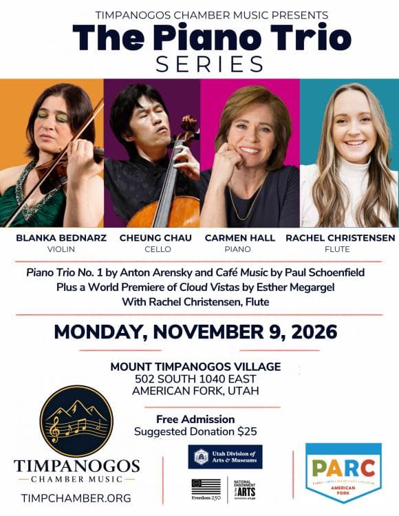The Piano Trio Series: Schoenfield, Arensky, Megargel
