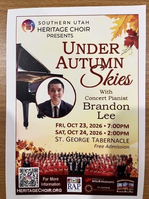 Image for event: Under Autumn Skies
