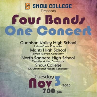 Image for event: Wind Ensemble w/High Schools Concert