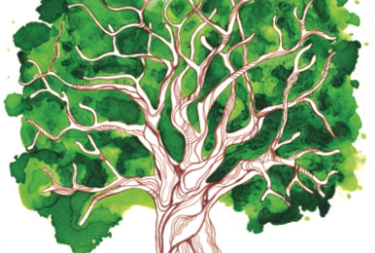 Inked Leaf Bookmarks Workshop