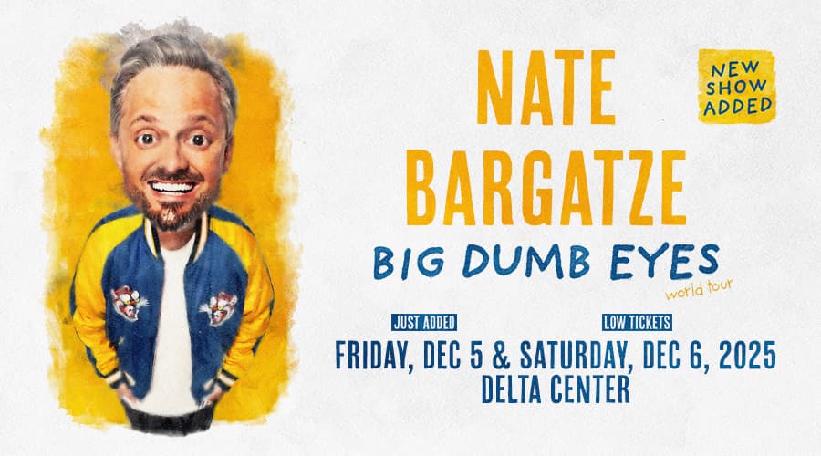 Image for event: Nate Bargatze: Big Dumb Eyes World Tour