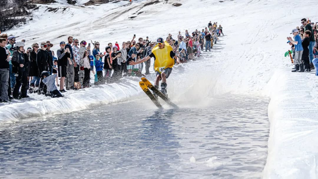 Nordic Valley Pond Skim Competition