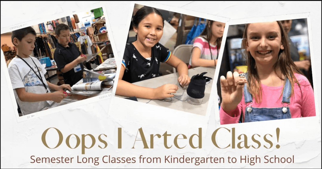 Oops I Arted Summer Art Camp 2025