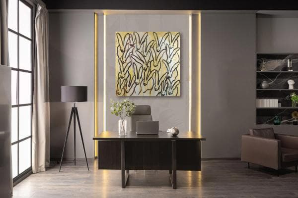 Hunt Slonem: Hare Apparent