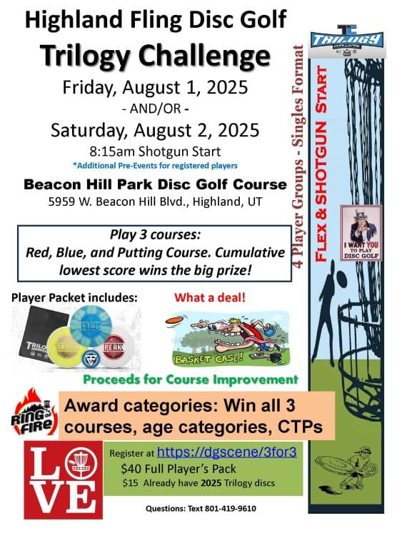 2025 Trilogy Challenge Disc Golf Tournament