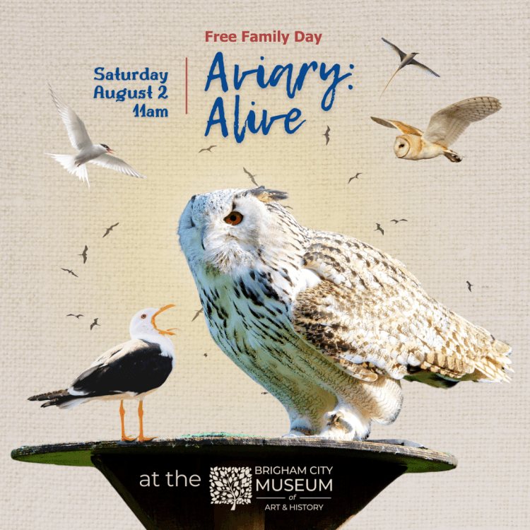 Aviary Alive: Free Family Day at the Brigham City Museum