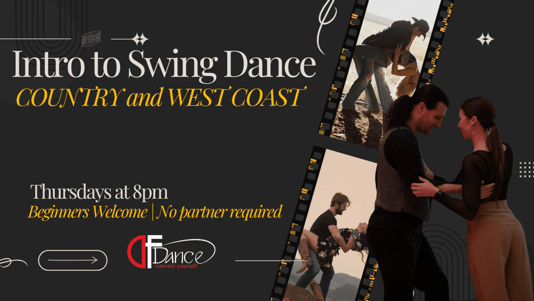 ANYTIME DROP - IN! Into to Swing Dance! Country Swing and West Coast Swing!